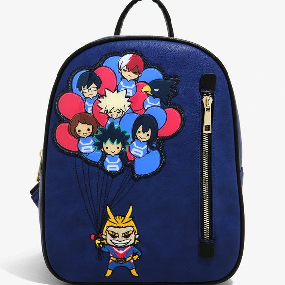 Bioworld Handbags - My Hero Academia Chibi Balloons Mini Backpack